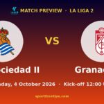 Real Sociedad II vs Granada CF prediction – La Liga 2