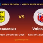 Aris Thessalonikis vs Volos NFC prediction – Greek Super League