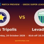Asteras Tripolis vs Levadiakos prediction – Greek Super League
